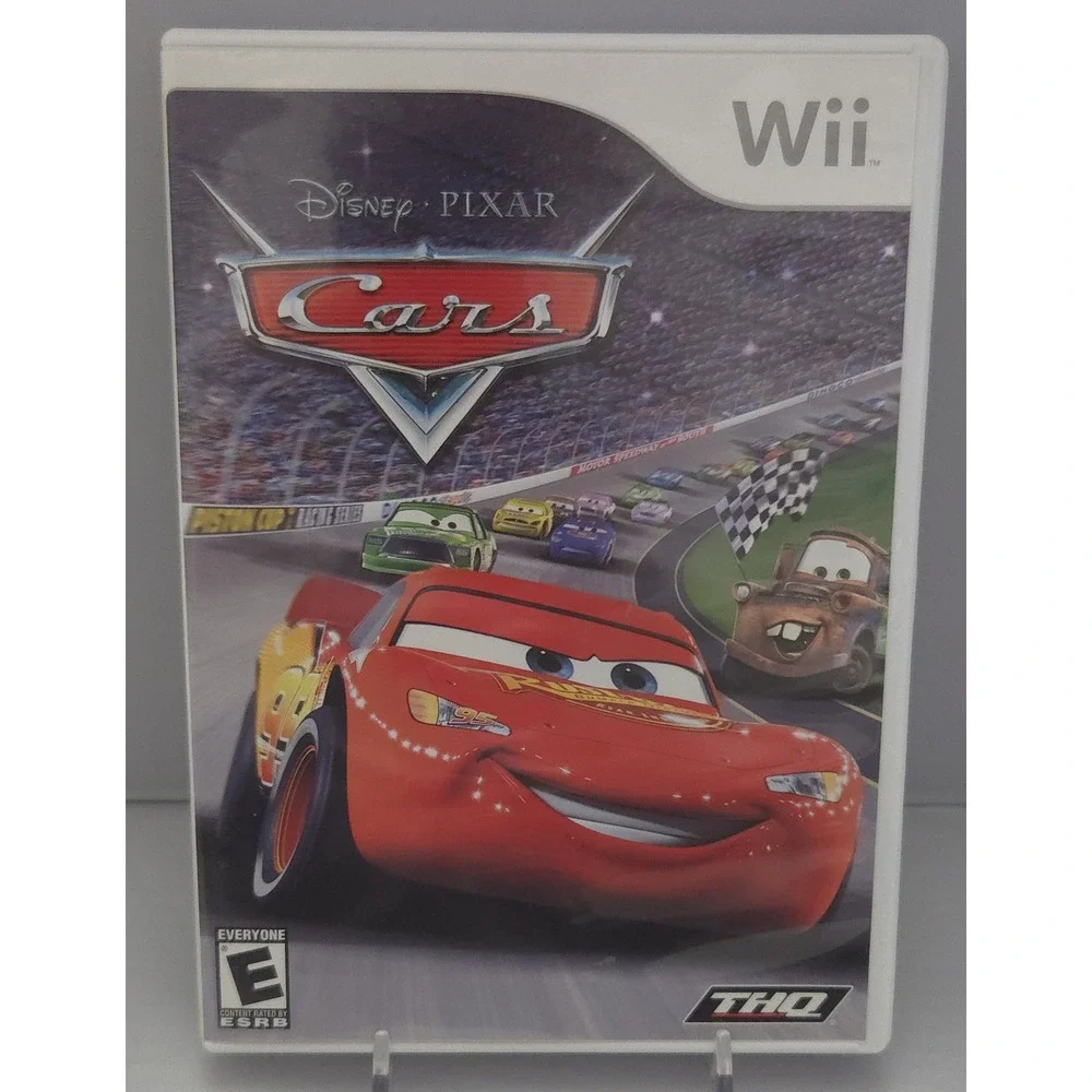 Disney Pixar Cars - Nintendo Wii 2006 - Complete in Box (CIB) W/ Manual - Tested